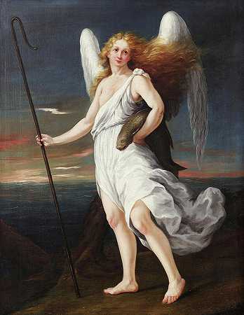 拉斐尔大天使`Raphael Archangel by Agustin Arrieta