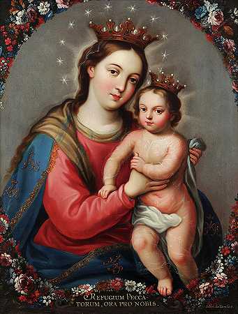 避难所圣母`Virgin of the Refuge by Jose de Alcibar