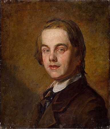自画像`Self-Portrait by William Holman Hunt