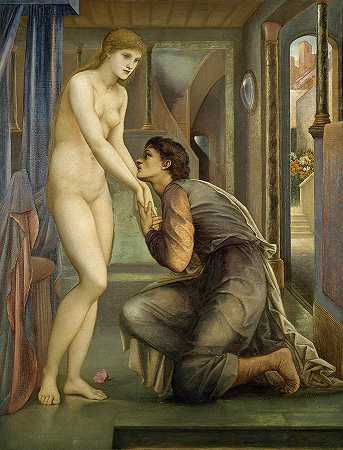 灵魂达到`The Soul Attains by Edward Burne-Jones