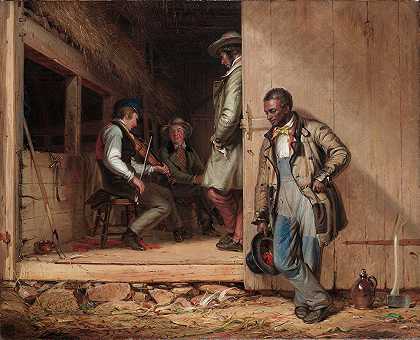 音乐的力量`The Power of Music (1847) by William Sidney Mount