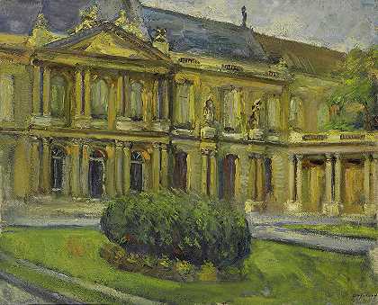 苏比斯宫，1908年`Soubise Palace, 1908 by Georges Dufrenoy