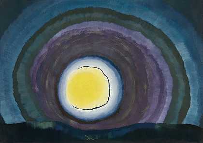 日出III`Sunrise III (1936–37) by Arthur Dove