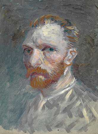 自画像-1`Self-Portrait – 1 by Vincent van Gogh