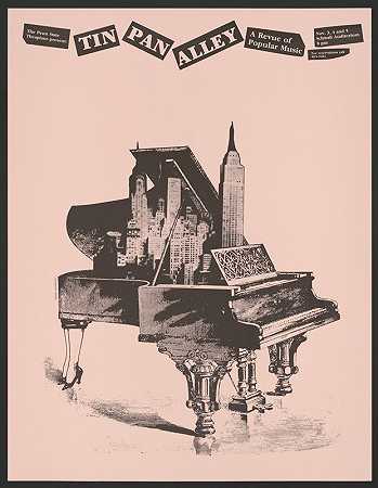 《天盘巷》——流行音乐评论`Tin pan alley – a revue of popular music (1980) by Lanny Sommese