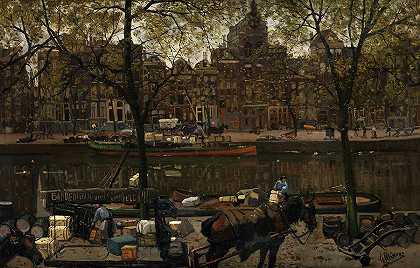 阿姆斯特丹`Amsterdam by Gerrit Willem Knap