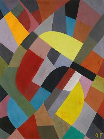 成分Abstraite`Composition Abstraite (1936~38) by Otto Freundlich