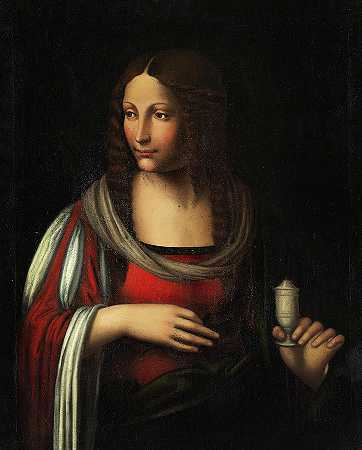 玛丽抹大拉`Mary Magdalene by Bernardino Luini