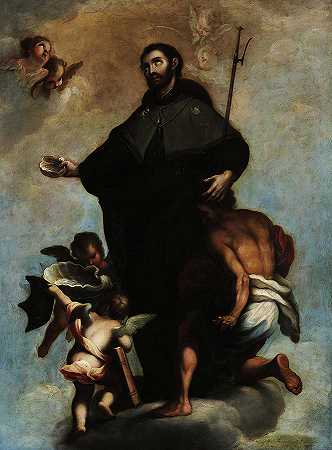 圣弗朗西斯·泽维尔`Saint Francis Xavier by Miguel Cabrera