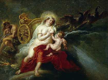 银河系的诞生`The Birth of the Milky Way by Peter Paul Rubens