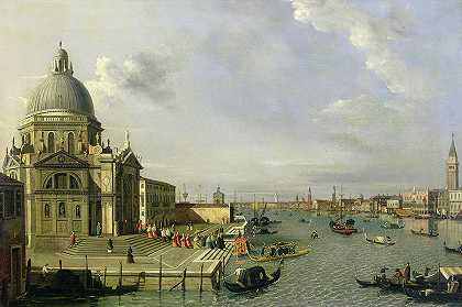 圣玛丽亚德拉礼炮，威尼斯`Santa Maria della Salute, Venice by William James