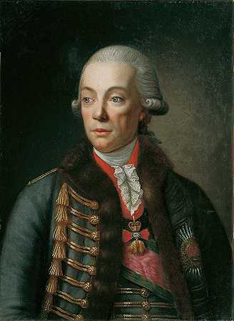 埃尔多德的卡尔·希罗尼穆斯·帕尔菲王子`Karl Hieronymus Fürst Pálffy von Erdöd (1782) by Joseph Dorffmeister