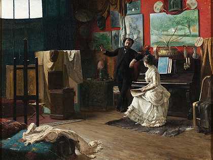 间奏曲`Intermezzo (1883) by Robert Thegerström