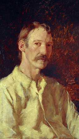 罗伯特·路易斯·史蒂文森`Robert Louis Stevenson by Girolamo Nerli