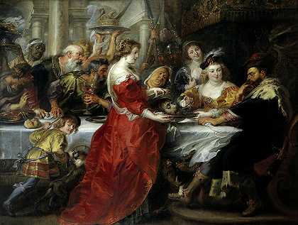 希律的盛宴`The Feast of Herod by Peter Paul Rubens