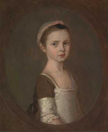 苏珊娜·嘉丁纳小姐（1752-1818）`Miss Susanna Gardiner (1752~1818) by Thomas Gainsborough