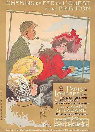 巴黎到伦敦`Paris à Londres (1905) by René Péan