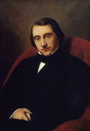 肖像d勒南`Portrait dErnest Renan (1860) by Hendrik Scheffer
