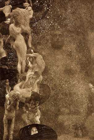 哲学，1899年`Philosophy, 1899 by Gustav Klimt