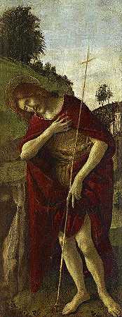 施洗者圣约翰`Saint John the Baptist by Sandro Botticelli
