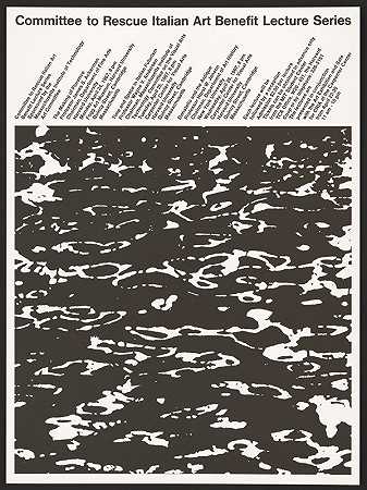 拯救意大利艺术福利委员会系列讲座`Committee to Rescue Italian Art benefit lecture series (1967) by Dietmar Winkler