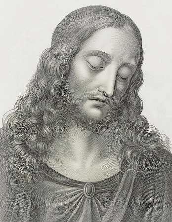 耶稣，1808年`Jesus, 1808 by Andre Dutertre