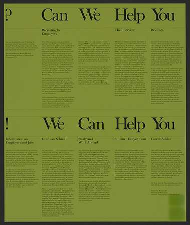 我们能帮你吗！我们可以帮你`Can we help you – !We can help you (1967) by Dietmar Winkler