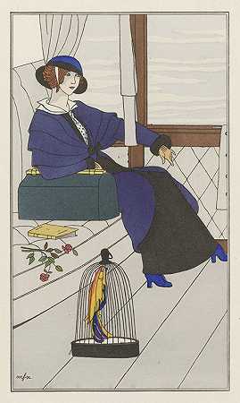 沃雅格曼图`Manteau de voyag (1913) by Monogrammist MFN