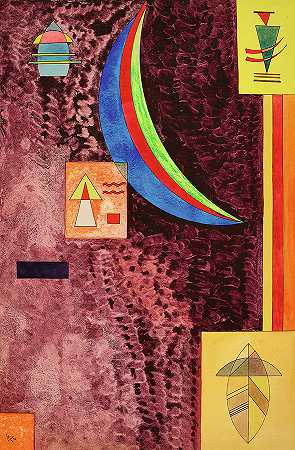 夏普，1928年`Sharp, 1928 by Wassily Kandinsky