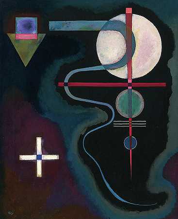 冷能源，1926年`Cool Energy, 1926 by Wassily Kandinsky