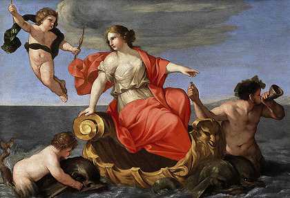 加拉蒂亚`Galatea by Giovanni Francesco Romanelli