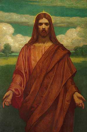 基督`Christ by Kenyon Cox