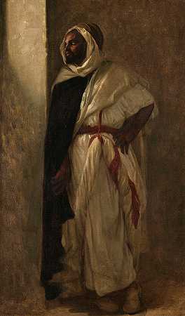 阿拉伯，1880年`Arab, 1880 by Alexandre Cabanel