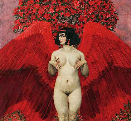 红天使`Red Angel by Karl Mediz