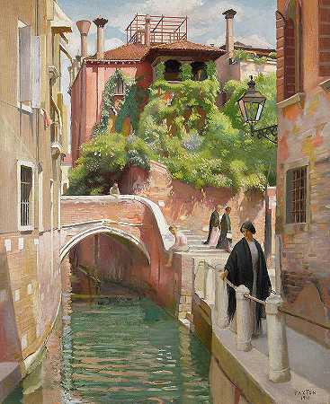 威尼斯`Venice by William McGregor Paxton