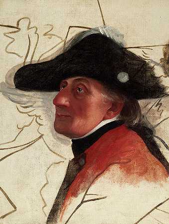 古斯塔夫·弗里德里希·冯·达钦豪森上校，1787年`Colonel Gustav Friedrich von Dachenhausen, 1787 by John Singleton Copley