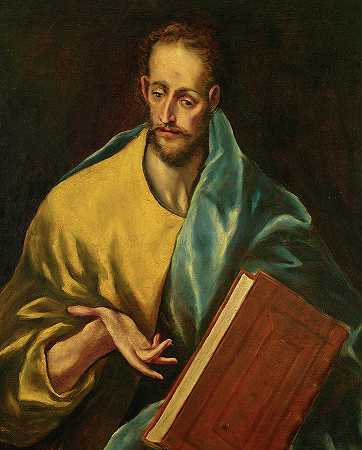 圣詹姆斯小调`Saint James the Minor by El Greco