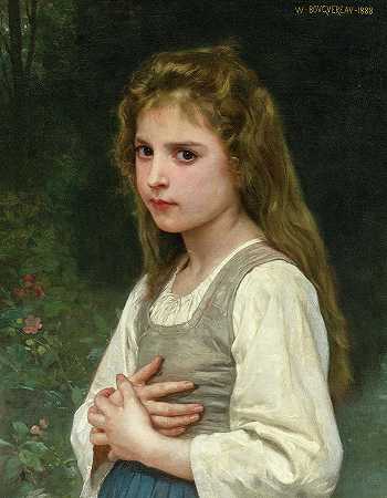 珍妮，·Jeanne, 19th century by William-Adolphe Bouguereau