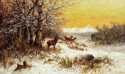 冬日`Winter Day by John Fery