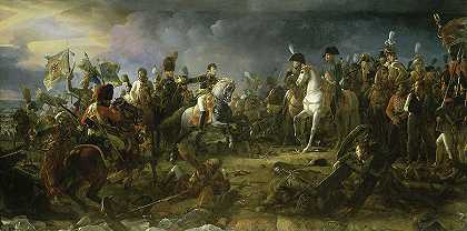 奥斯特里茨战役，1805年`The Battle of Austerlitz, 1805 by Francois Gerard