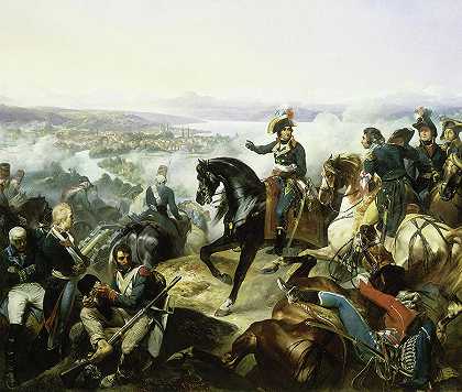 苏黎世战役，1799年`The Battle of Zurich, 1799 by Francois Bouchot