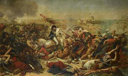 阿布基尔战役，1799年`The Battle of Abukir, 1799 by Baron Antoine-Jean Gros