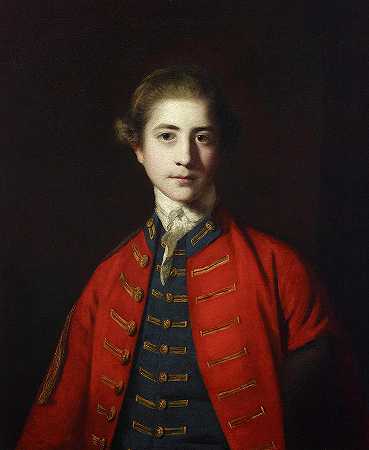 斯蒂芬·克罗夫特，少年，1760年`Stephen Croft, Junior, 1760 by Joshua Reynolds