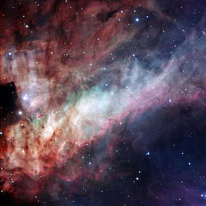 欧米茄星云`The Omega Nebula by Cosmic Photo