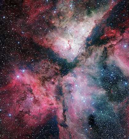 船底座星云`The Carina Nebula by Cosmic Photo