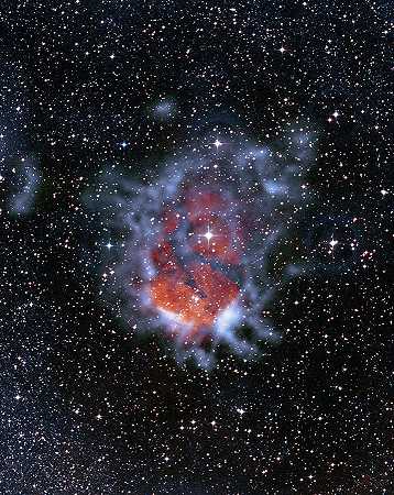 发光的恒星托儿所`Glowing stellar nurseries by Cosmic Photo