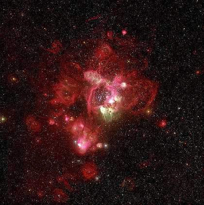 大麦哲伦星云中的N44`N44 in the Large Magellanic Cloud by Cosmic Photo