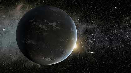 开普勒-62f，62e为晨星`Kepler-62f with 62e as Morning Star by Cosmic Photo