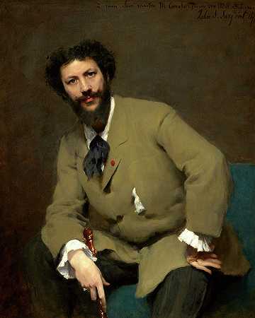 卡洛斯·杜兰，1879年`Carolus-Duran, 1879 by John Singer Sargent