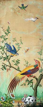 异国鸟歌`Exotic Birds by Carlo Antonio Raineri